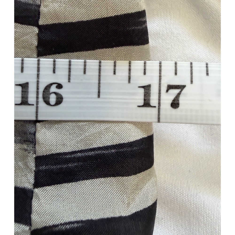 Anthropologie Nanette Lepore 100% Silk Embroidered Ombre Chocolate Brown Boho 8 - Picture 11 of 11